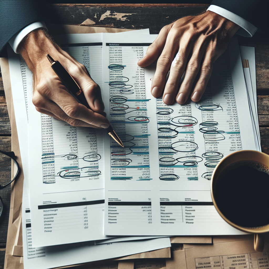 Detailed compliance checklist displayed beside a laptop showing privacy guidelines while a professional writes notes in a structured binder on a wooden desk.